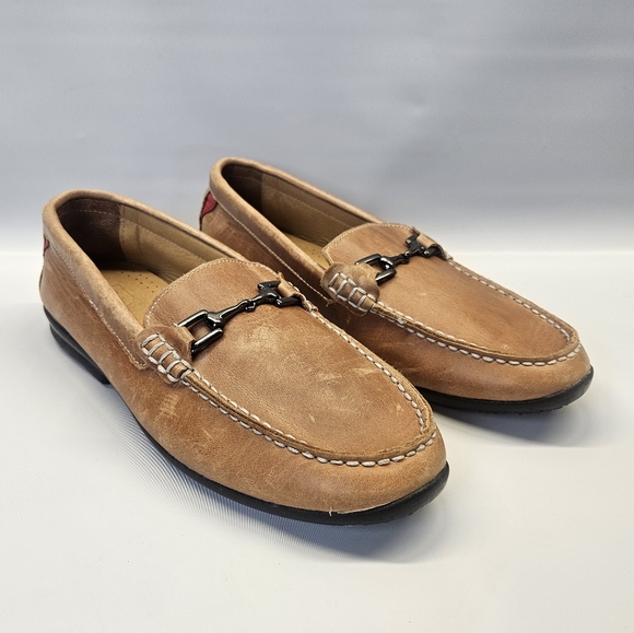 Footjoy Club Casual Shoes 79018 Leather Horse Bit Loafers...